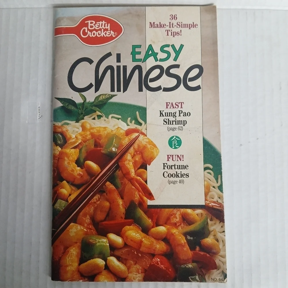 Betty Crocker Easy Chinese Creative Recipes Cookbook Pamphlet Favorites 1992